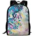 Produktbild HOJJP Langlebigster Leichtgewichtler Cool Business Anti-Diebstahl Schlank Durable Laptops Rucksack - Abstrakte Malvorlagenbilder