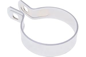 BIKE EQUIPMENT Schelle Endschalldämpfer verchromt 65mm