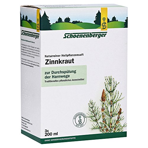 Preisvergleich Produktbild Schoenenberger Zinnkraut Saft, 3x200 ml