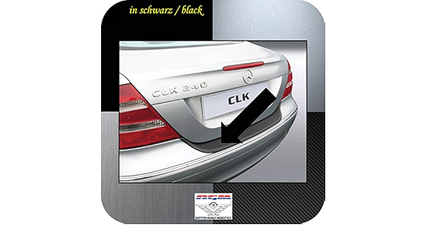 Richard Grant Mouldings Ltd Original Rgm Ladekantenschutz Schwarz Passend Fur Mercedes Benz Clk Klasse C209 Coupe Und A209 Cabriolet W 209 Ab Facelift Baujahre 09 2005 04 2009 W209 Rbp289 Amazon De Auto Motorrad