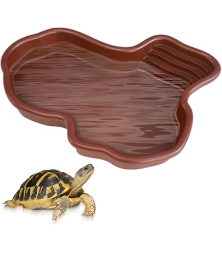 Vasca Per Acqua E Bagno Hobby TerraPond – Effetto Roccia, 36x26x6 Cm
