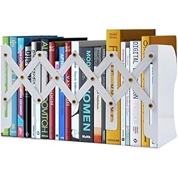 Dosige Buchstützen Metall Dehnbare Verstellbar Bücher Halter Ständer