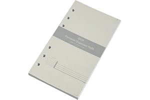 GENXON 2026 Diary Refill Personal Size, Week on Two Pages, Compatible with Filofax Personal Organiser, 95 x 171mm