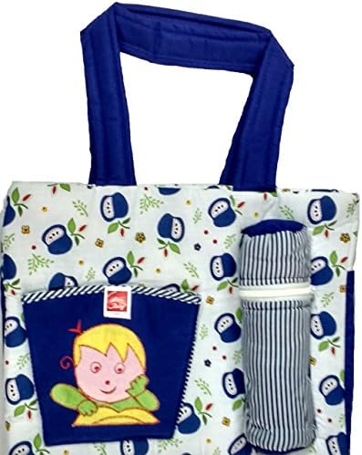 Manorath Diaper Bag Multi-Utility Fruit Print - DBB16 Navy