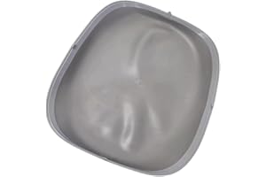 Kuntesetty Alfombrilla Arenero Gato, Almohadilla de Silicona para Caja de Arena para Gatos, Alfombra de Caja Mate, Cat Litter Mat Antideslizante, Bandeja Inferior, Flexible - Gris