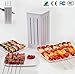 Produktbild Sallypan Brochette-Express, 16 Löcher Quick Fleischspieß Maker BBQ Food Slicer mit 32 Bambus Spieße