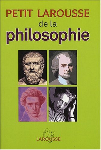couverture de : Petit Larousse de la philosophie