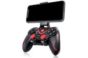 Dapuly Manette de jeu universelle, USB sans fil Bluetooth 5.0 Joystick TV Box Console de jeu pour Android iOS Support tablette