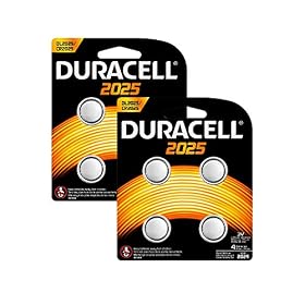 DURACELL 2025 Piles Boutons au lithium 3V (lot de 8) jusqu’à +70 % de longévité – Technologie Sécurité Enfant – Pour clés électroniques, montres de sport et lunettes 3D – Emballage Sécurisé