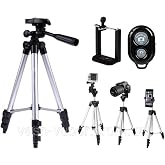 Teknosepetim Dk-3888 Kumandalı Telefon Ve Kamera Tutucu Tripod Tripot 100 Cm Youtuber Video B&uuml;y&uuml;k