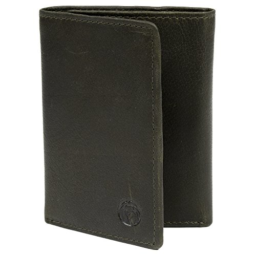 Montreal Maple Olive RFID Leather Wallet