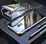 【Schutz Alle Richtungen】: Des Galaxy S9 Plus Handyhülle bestehen aus Display Gorilla Schutzglas mit 9H Gehärtetem Rückseite Glas. Das Bumper ist mit der CNC Eloxal Alu Präzisionsschneid-technologie, lässt das Rundum Gehäuse stark und dauerhaftd erhalten, schützt zuverlässig vor Stoß, Kratzer und Schmutz.