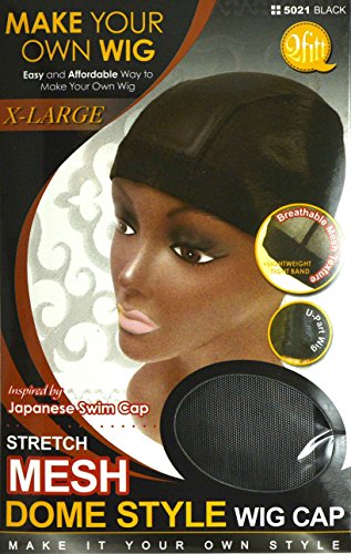 Mesh Dome Style Wig Cap Extra Large by Qfitt