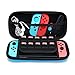 Produktbild AFAITH Nintendo Switch Tasche Case Hülle, EVA Hard Travel Case Pouch Schutztasche mit 10 Spielhalter , Wasserabweisend in Blau TG026L