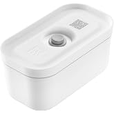 Zwilling Fresh & Save Vacuum Food Carrying Container, S, Plastic, White-Grey