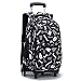 Produktbild XSWE Rollender Rucksack, Trolley-Rucksack, Roll-Rucksack Rolling Carry-on-Gepäck-Reise-Duffel-Tasche, SchulTaschen mit Rädern abnehmbar für Teenager-Schüler 6 Räder,style4
