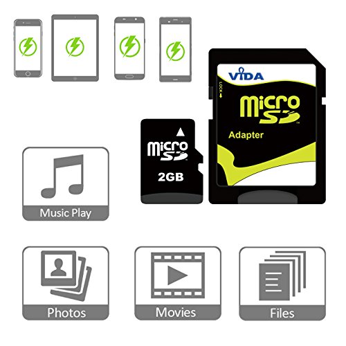 Neu Vida IT 2GB Micro SD Speicherkarte für Nokia – 3720 classic – 500 – 5130 XpressMusic – 5132 XpressMusic Handy – Tablet PC – Lebenslange Garantie - 4