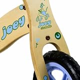 HUDORA Robustes Kinder Laufrad Holzlaufrad Fahrrad joey Flitzkidz unisex 12 Zoll - 2
