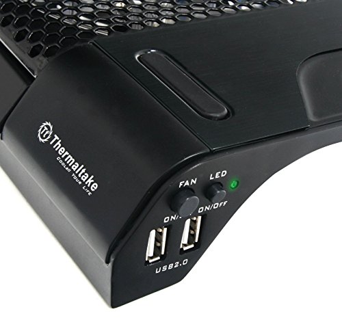 Thermaltake Massive 23 LX Notebook-Kühler 38,1 cm (15 Zoll) bis 43,2 cm (17 Zoll) - 8