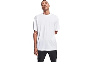 Urban Classics Men's Tall Tee Oversized Short Sleeves T-Shirt with Dropped Shoulders, 100% Jersey Cotton