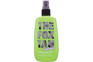 The Fox Tan - Rapid Man Mist: Unisex Bräunungsbeschleuniger ohne Selbstbräuner für Solarium und Sonne, pflegendes Spray für Gesicht und Körper, 120 ml