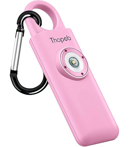 EPOSGEAR Minder Sports Ball Activity Personal Attack Alarm - Ideal For Children And Young Adults (Mixed Pack Of 4, With Spare Batteries