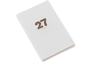 OCTÀGON DESIGN | 2027 Small Monthly Planner Plus | Månadsplanerare | 12 månader, januari – december 2027 | 2 sidor för anteckningar mellan månader