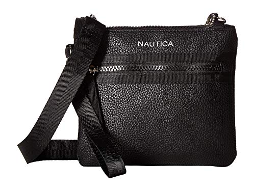 ❤️ Nautica West End Womens Vegan Leather Crossbody Bag -  Relojesmuyespeciales.com %