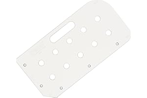 Trend Plantilla de enrutamiento de mesa multifuncional, encimeras estilo MFT, compatible con enrutador de inmersión, material duradero, radios de esquina y corte de extremo de 45 grados, MFT/JIG