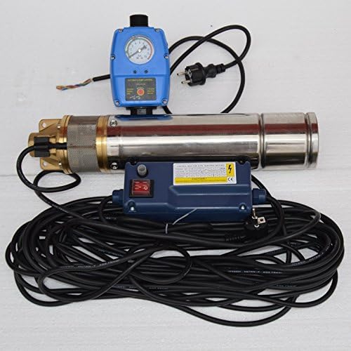'Deep Well Pump 4 750 W/1100 W with Dry Run Protection Pump Control System