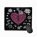 Produktbild Mouse pad Vector Hand Drawn Curls Heart Space Theme Doodle Sweet Home Around Universe steelseries Keyboard