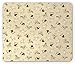 Produktbild Dalmatian Mouse Pad, French Bulldogs Terrier Labrador Joyful Friends Pets Company, Standard Size Rectangle Non-Slip Rubber Mousepad, Pale Yellow Chocolate White