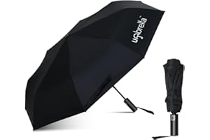 GENERIC UMBRELLA Brand Compact Folding Umbrella - Automatic Open/Close, 8 ribs, Folding Umbrella,Windproof Travel Umbrella for Rain or Shine - UV protected!…