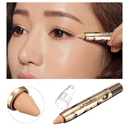 LuckyFine Pro Highlight Cream Face Eye Foundation Concealer Pen Stick Pencil Makeup Tool