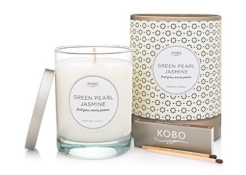 Preisvergleich Produktbild Kobo Coterie Kerze Green Pearl Jasmine