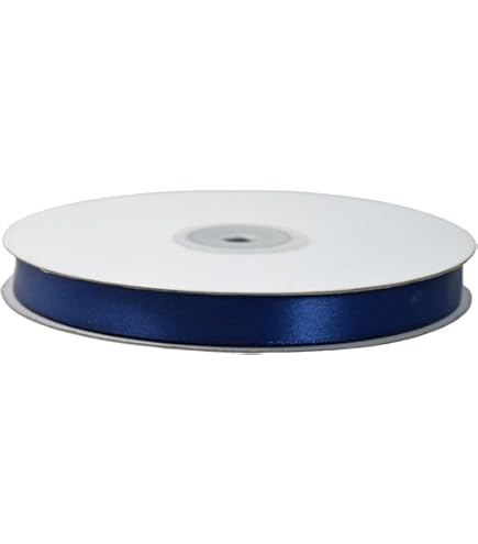 Rotolo singolo di nastro di raso double face da 25 m, 3 mm, 6 mm, 10 mm, 16 mm di larghezza (verde oliva, 10 mm