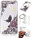 Produktbild Hülle Galaxy J7 2017 (EU-Modell) Hülle, Samsung Galaxy J7 2017 (EU-Modell) Hülle TPU Case Schutzhülle Silikon Case,Niedliche Cartoon Malerei Durchsichtige Rückschale und TPU Bumper Handy Tasche Case Cover Etui für Samsung Galaxy J7 2017 (EU-Modell) + Schlüsselanhänger (I) (11)