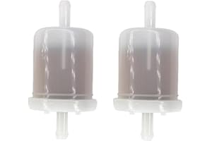 AISEN 2× Inline Diesel Fuel Filter for Kubota 12581-43012 BX22D BX23D BX24D BX25 BX1830D BX1850D BX2350D BX2360 BX2370 BX2660 BX2670