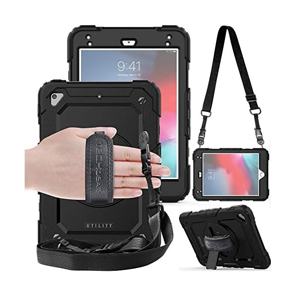 TECHGEAR Utility Funda Compatible con iPad Mini 5 2019 / iPad Mini 4 - Funda Protectora Prueba de Choques Resistente…