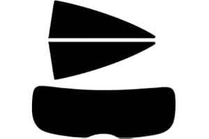 PSSC WINDOW FILM PSSC Pre Cut Rear Car Window Films for Vauxhall Astra 3 Door Hatch 2004 to 2010 05% Very Dark Limo Tint