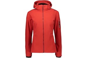 CMP Giacca In Softshell Da Donna Con Cappuccio Removibile