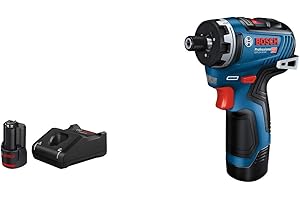 Bosch Professional 12V System perceuse-visseuse sans-fil GSR 12V-35 HX (avec 2 batteries GBA 12V 3.0Ah, chargeur rapide GAL 12V-40, calage L-BOXX, 1 clip de ceinture, 1 porte-embout)