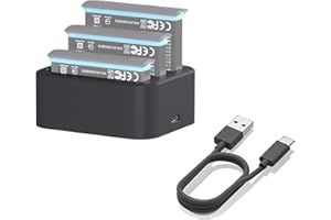 HIGATFUL Battery Charger Hub for Insta360 One X3 X2 Accessories