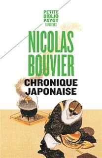 jaquette livre Chronique japonaise