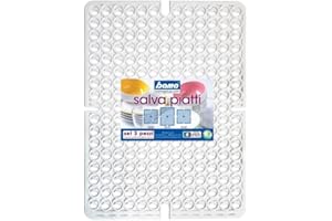 BAMA ERREBI Tappeto LAVELLO Set 3 PZ Bianco