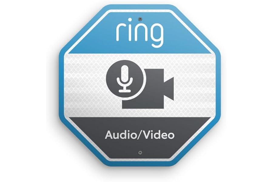 Ring Window Security Sticker