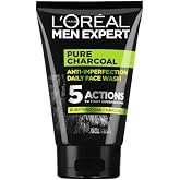 L'Oreal Paris Men Expert Pure Charcoal Face Washing Gel Fighting Skin Problems 100 ml