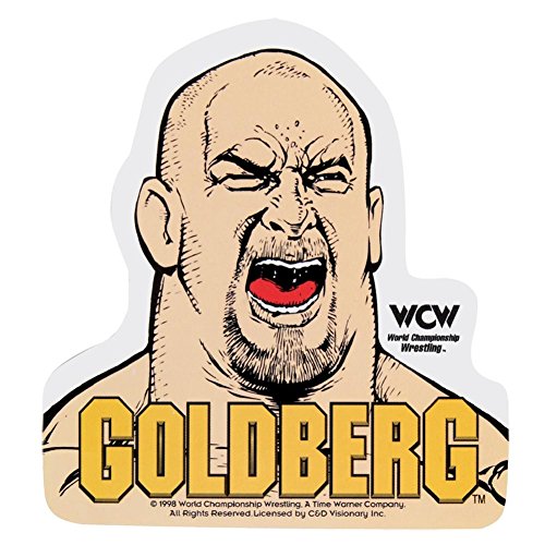 Preisvergleich Produktbild WCW – Goldberg Cartoon Aufkleber