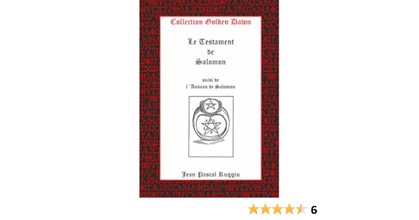 le testament de salomon