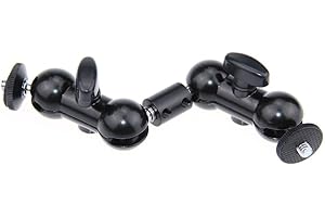 CAMVATE 360 gradi 1/4 "Adattatore di montaggio, Braccio Articolato for Camera Monitor LED luce